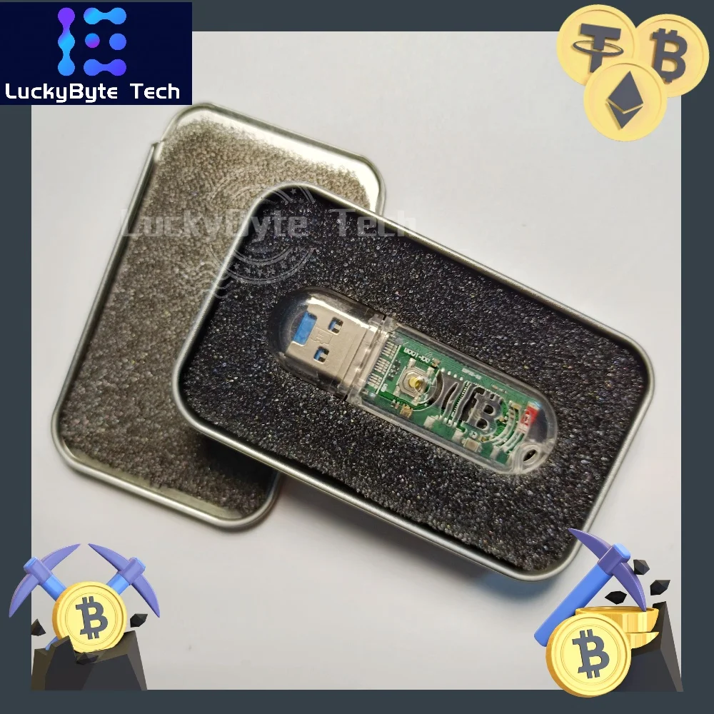 

Машина для майнинга Lucky Miner V3, бесшумная машина для майнинга с Usb, модель 74KH/S LV03, миниатюрная домашняя майнинговая машина Asic для майнинга биткоинов