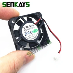 COOLCOX DC 5V 24V 4010 40*40*10mm Cooling Fan Hydrau Bearing Silent For South and North Bridge Chip 3D Printer Fan 2wires