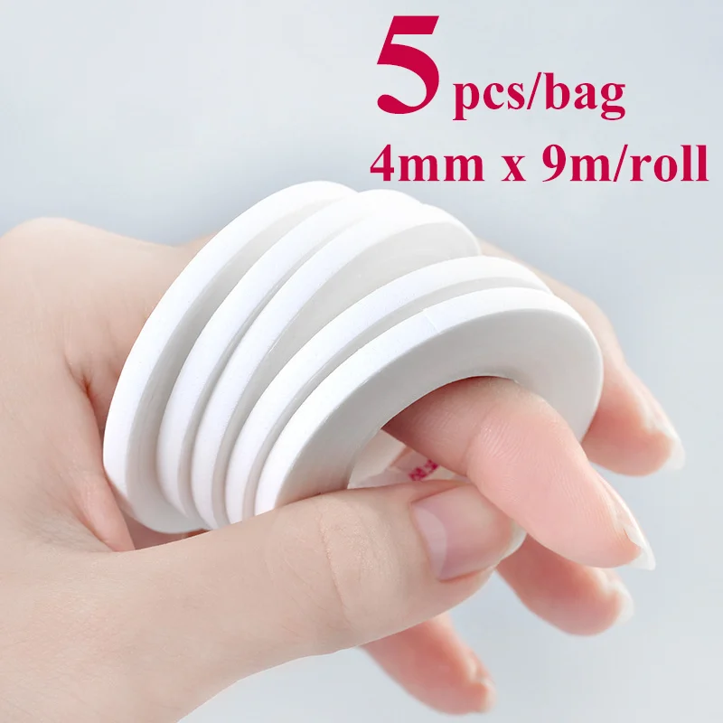 4MM Eyelash Lifting Tape Eyelash Extension Breathable Medical Paper Tapes Lint White Tape Eye False Patch Eyelid Sticker Tools