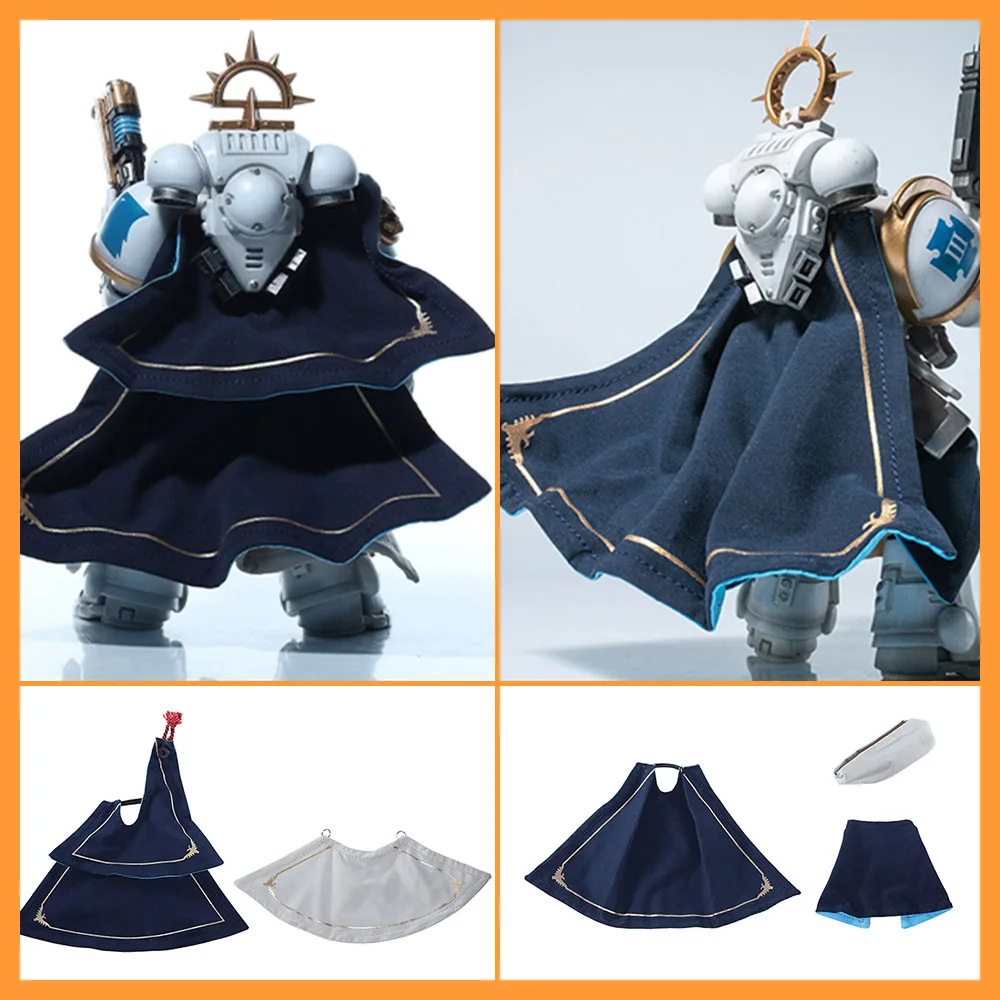 

In Stock 1/18 Warhammer 40K Interstellar Warrior White Consul Trio Cloak Cape Accessories Model