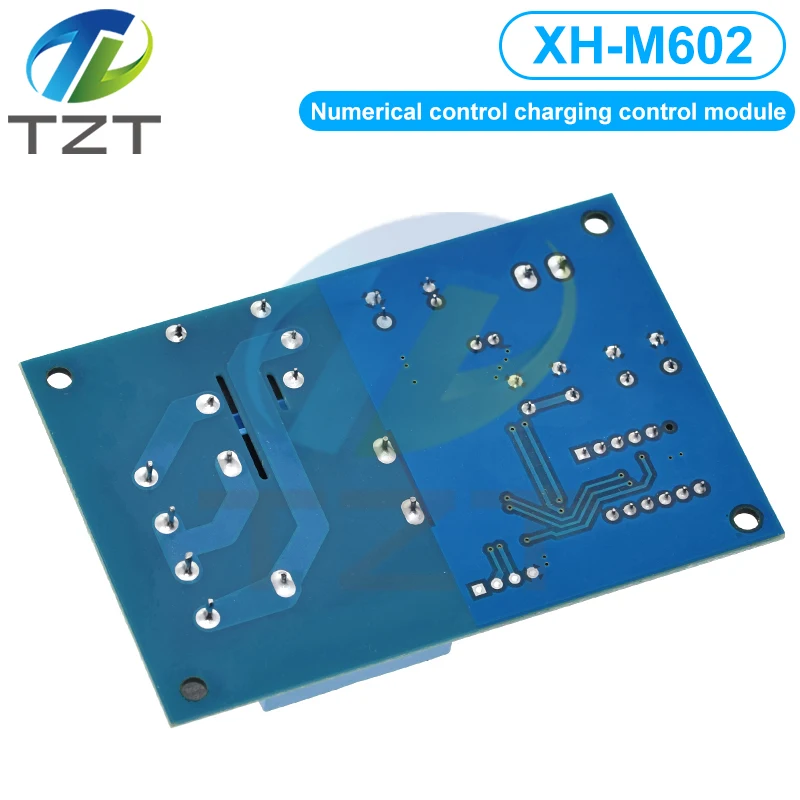 Imagem -06 - Controle Digital Bateria Módulo de Controle de Carregamento ac 220v Carregador de Bateria de Armazenamento de Lítio Interruptor de Controle Proteção Board Xh-m602