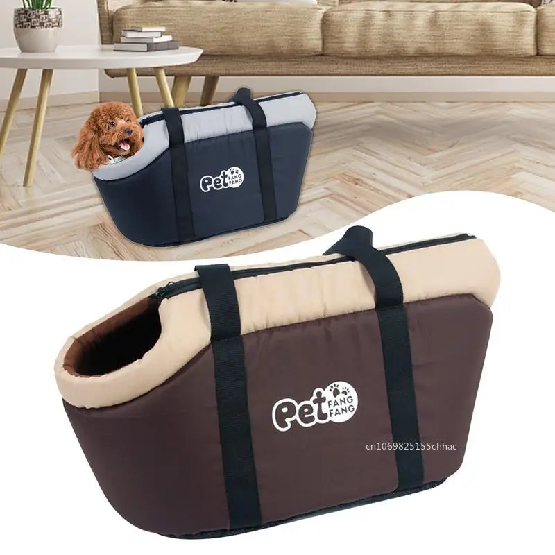 Comfortable Dog Sling Carrier Portable Shoulder Handbag for Pet Foldable Easy To Carry Pet Travelling Bag Outdoor Accessory