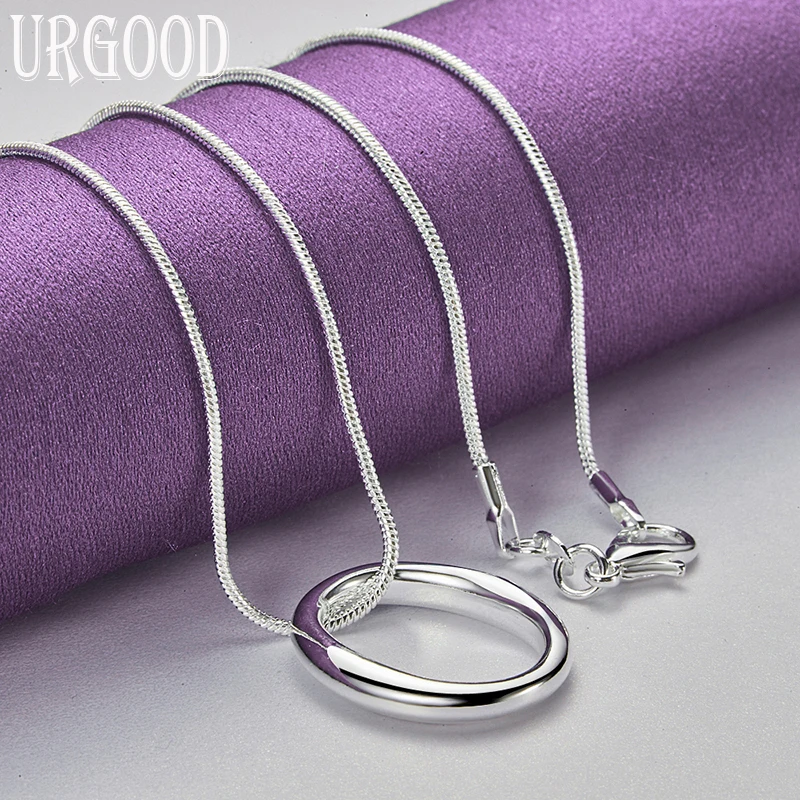 925 Sterling Silver High Quality And Minimalist O-Shape Set For Women Birthday Party Engagement Wedding Gifts