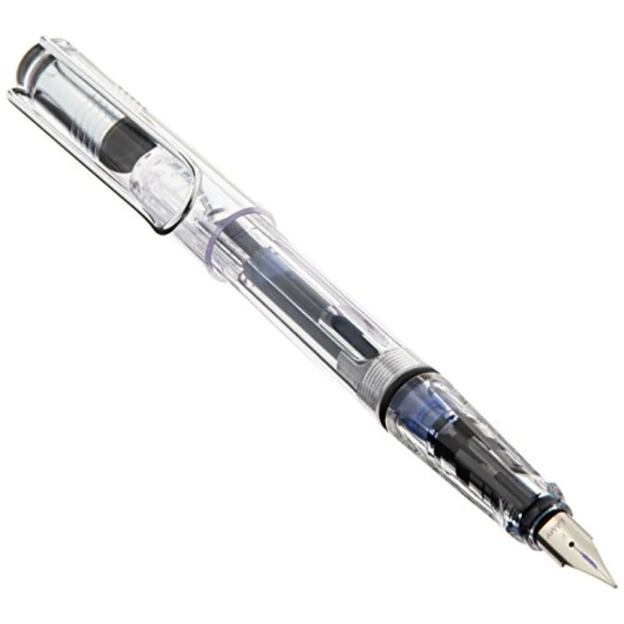 

Safari Vista Fountain Pen and Cartridges Clear Fine Nib
