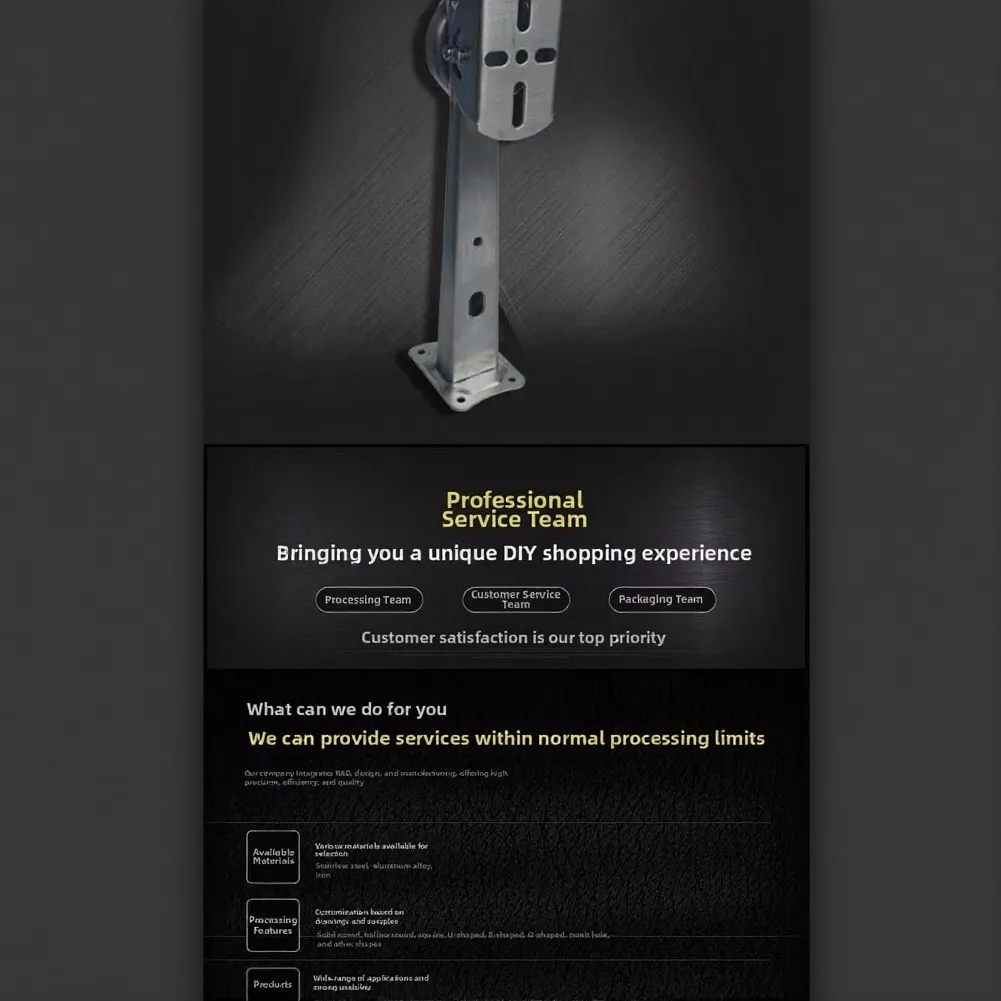 Stainless Steel Wall Mounted Camera Mount for CCTV and IP Cameras Suitable for Indoor Use 360 Swivel Function Stainless