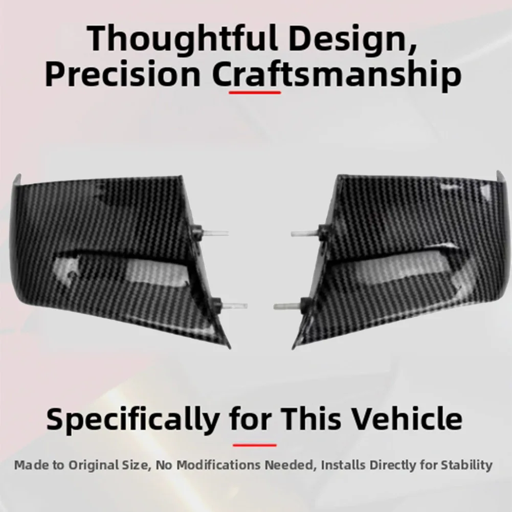 /Motorcycle /Fairing /Winglets Side Panels Carbon Fiber For Ducati For Panigale V4S V4R 2022 2023 Front Spoiler Aerodynamic For