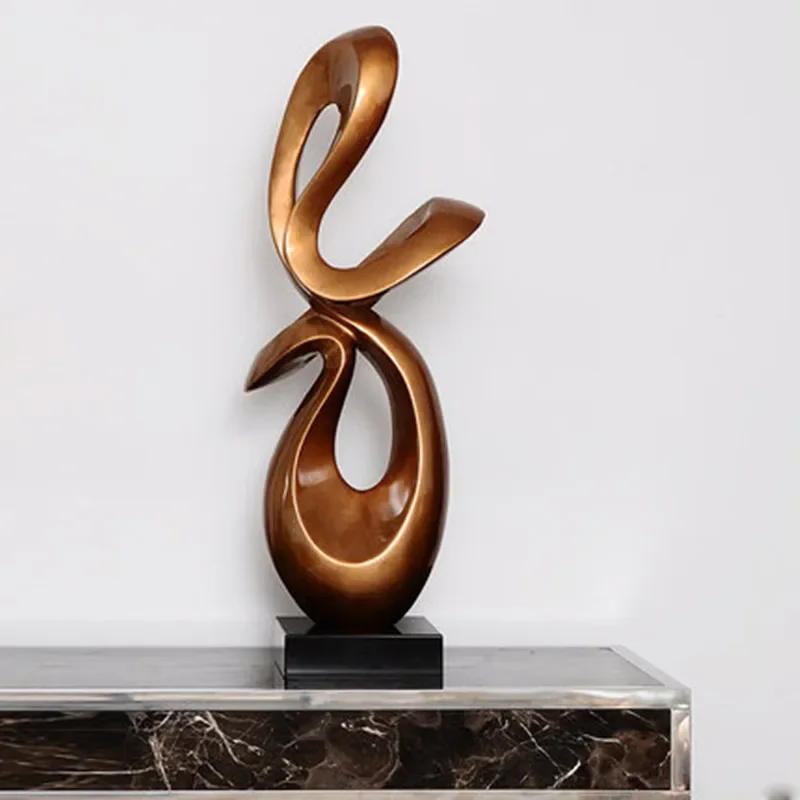 

Factory direct sales resin sculpture ornaments, hotel model room home decoration