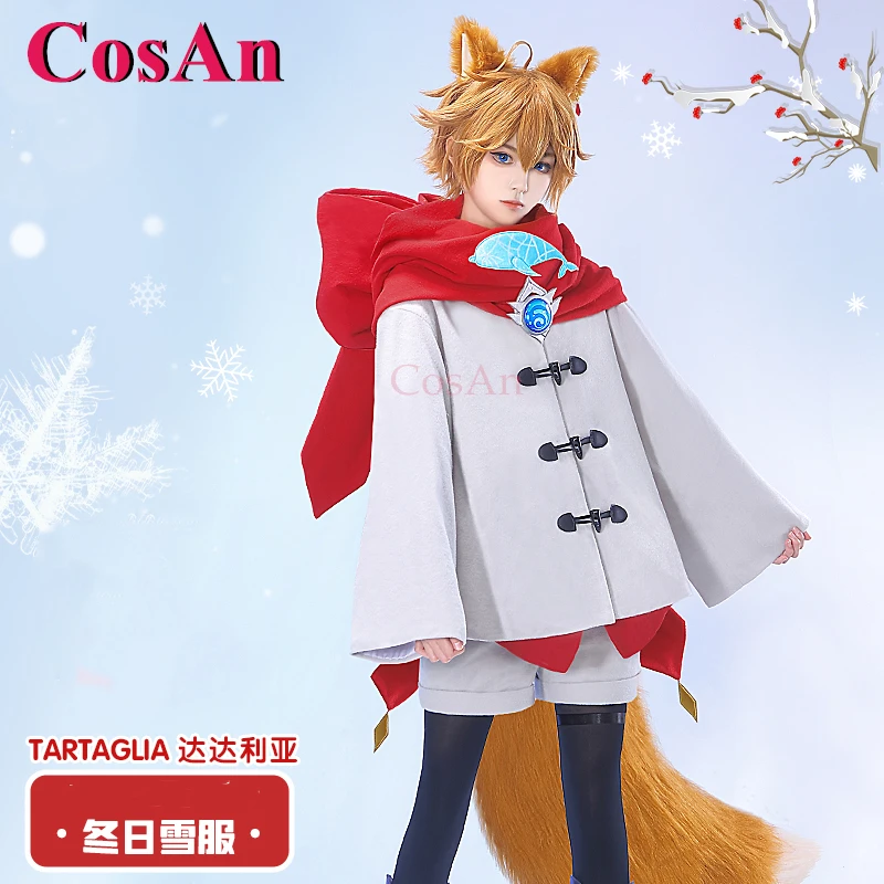 Winter Clothing Game - CosAn Anime Game Genshin Impact Tartaglia