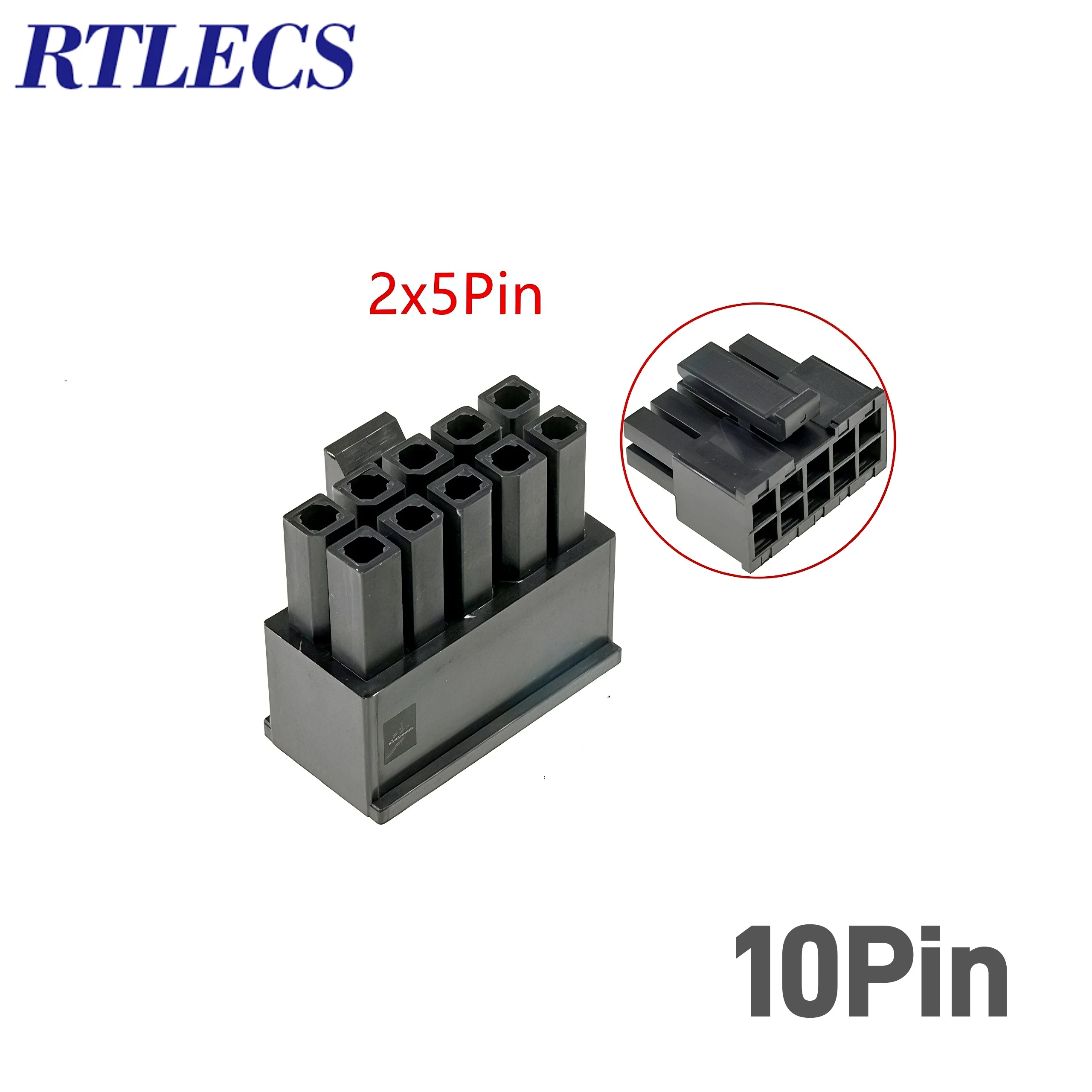 4 Stück Micro-Fit 3.0 Stecker Buchsengehäuse 2 Pin 4 6 8 10 12 14 16 18 20 22 24 Schaltkreise Stecker Shell Power Cross 43025 – Detail 2
