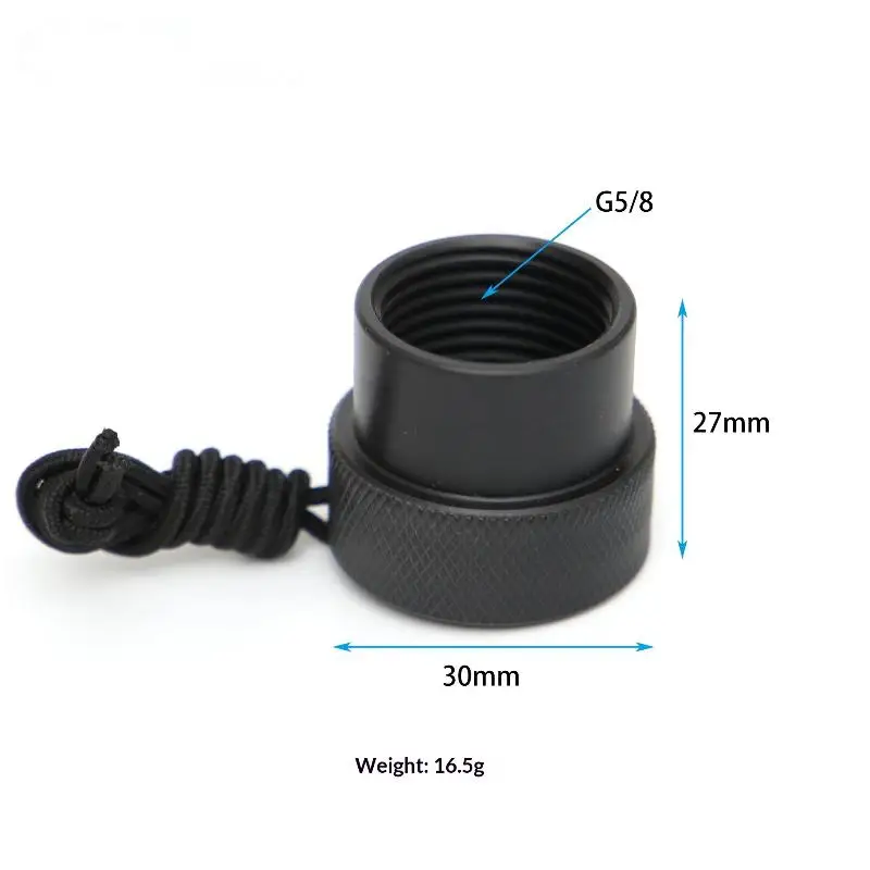 

Пылезащитный колпачок для дайвинга Din 1-й ступени Регулятор клапана бака Резьбовая пылезащитная заглушка для клапанов бака регулятора DIN Товары для водных видов спорта