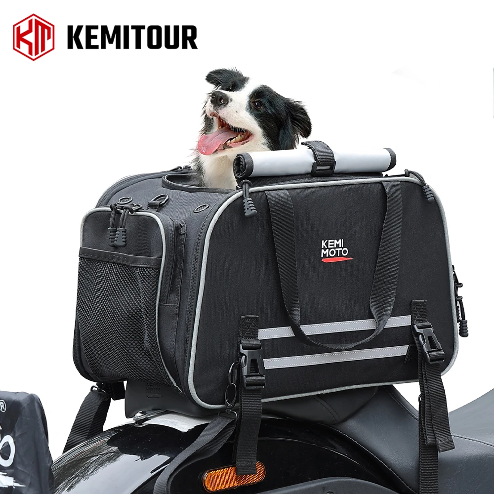 Motorcycle Dog/Cat Carrier Bag 20lbs Portable Pet Carrier Airline Approved for Touring Street Glide Road Glide Road King Pet Bag