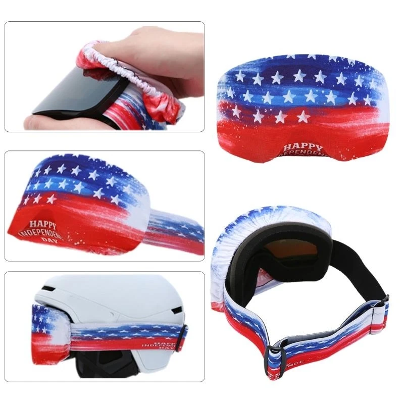 Cartoon Animals Ski Goggle Cover Zabezpieczenia Nki Goggle Ochrata Zabezpieczenia Zabezpieczenia ochronne narciarstwa