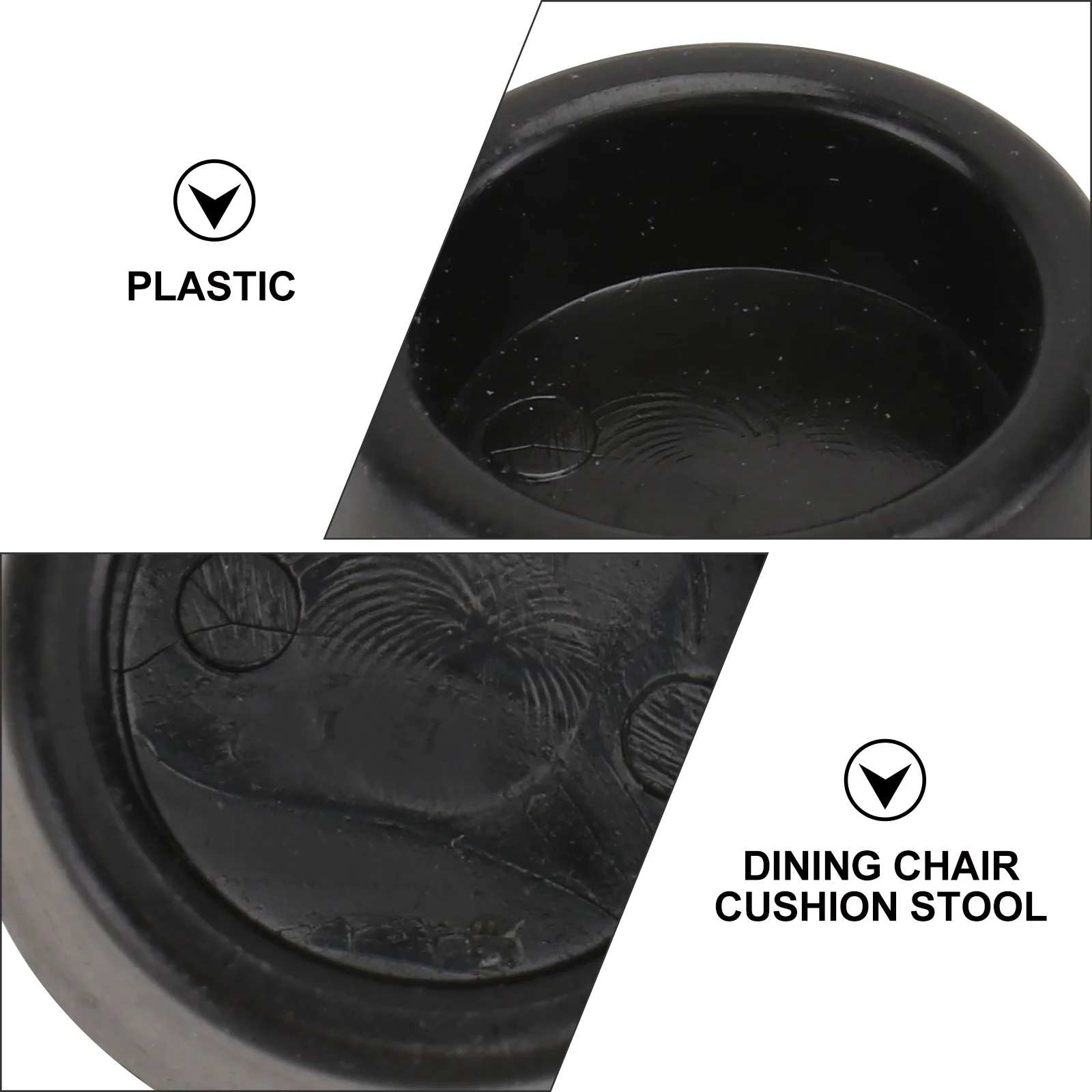 

40Pcs Table Chair Foot Cover Rubber Furniture Leg Protectors Non-Slip Floor Grip Furniture Feet Accessories Stool Foot Cover