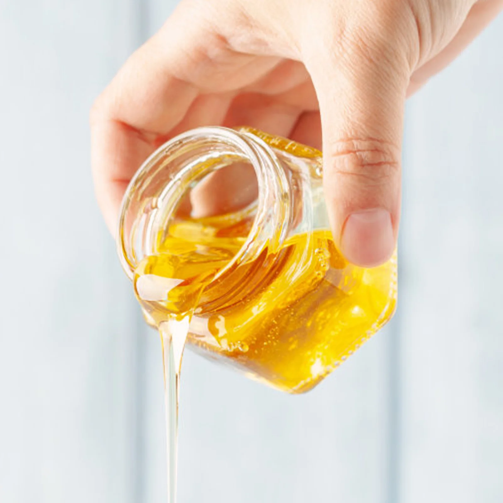 Tarro de almacenamiento de miel de 20 piezas, tapa sellada transparente de vidrio grueso, tarro de cocina para contenedores de jarabe de mermelada, tarros de miel con tapas