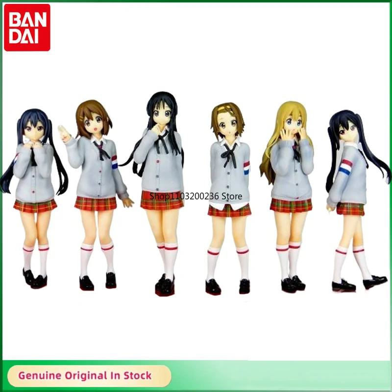 

Original DXF SQ K-ON！Mio Akiyama Yui Hirasawa Azusa Nakano Tsumugi Kotobuki HTT GRAY STYLE Anime Action Figures Model Gift