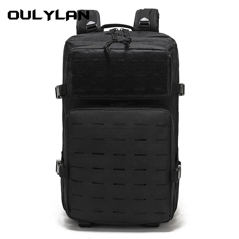 Multifunctional Portable Backpack Waterproof Travel Bag Sports Backpacks Man Women Tactic Hollow out design Expand Business Trip