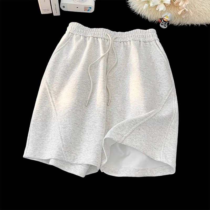 

Мужские летние модные шорты slim fit для спорта, молодежные свободные повседневные шорты со средней посадкой