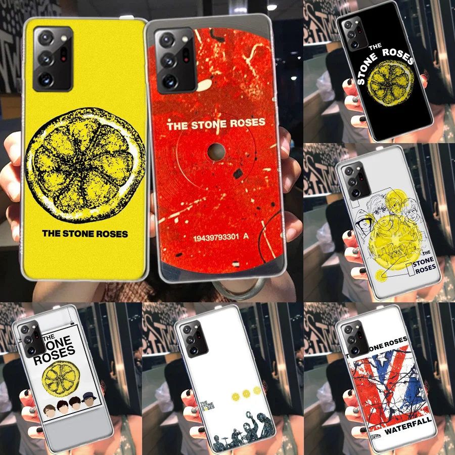 The Stone-R-Roses Phone Case For Galaxy S25+ Ultra Samsung A12 A22 A32 A42 A52 A52S A72 A54 A34 A24 A14 A73 A53 A33 A23 A13 F52