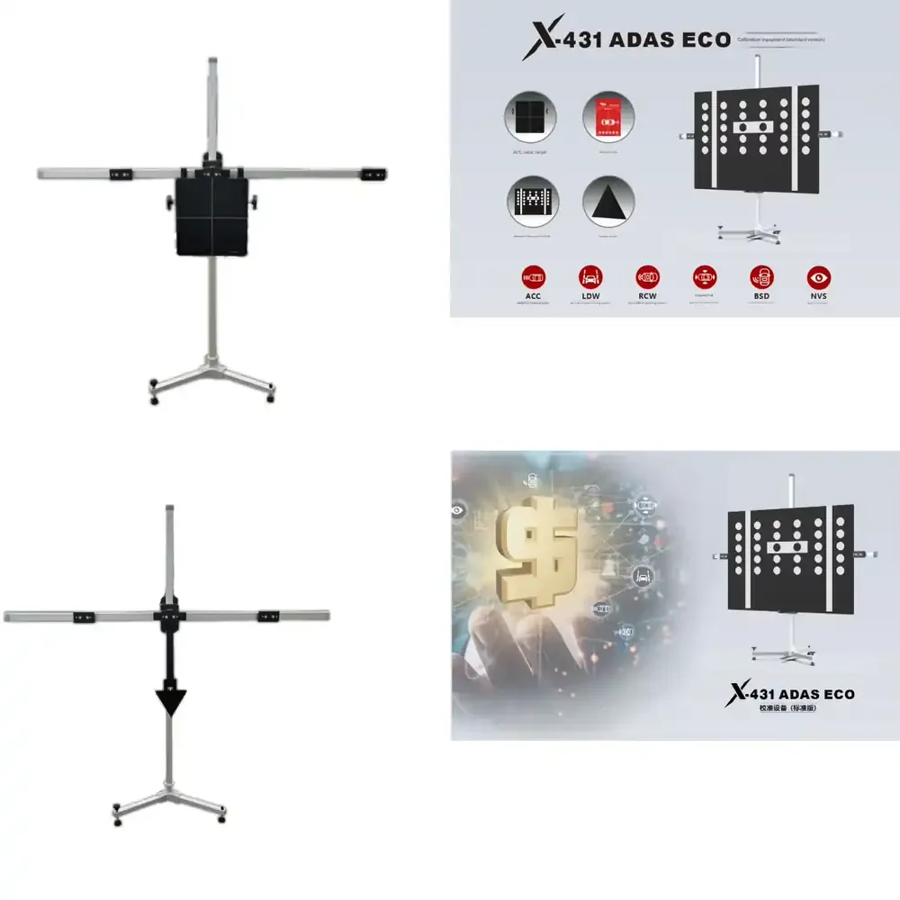 2025 ADAS ECO with ADAS Activation Card VW-LDW + ACC + Corner Reflector ADAS Calibration Equipment