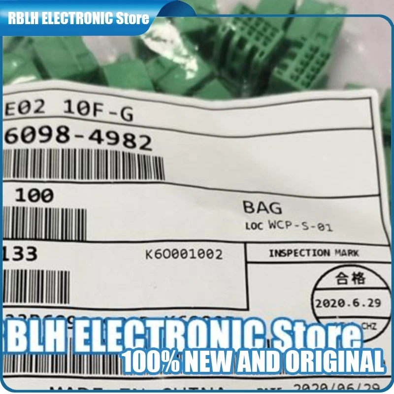 

10pcs/lot new and original connector 6098-4982