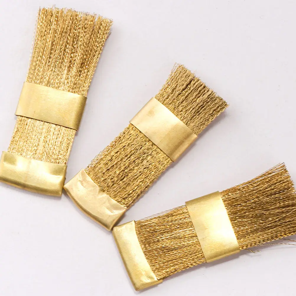1pc Copper Wire Drill Cleaning Brush Mini Portable For Nail Dust Removal Manicure Tools Nail Art Equipment Grinder Accessory view 3