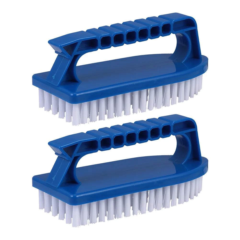 

2 Pcs Pool Cleaning Brush for Bathroom Sink Floor Swimming Pools Tile Scrub Shower Accessories Comfort Grip