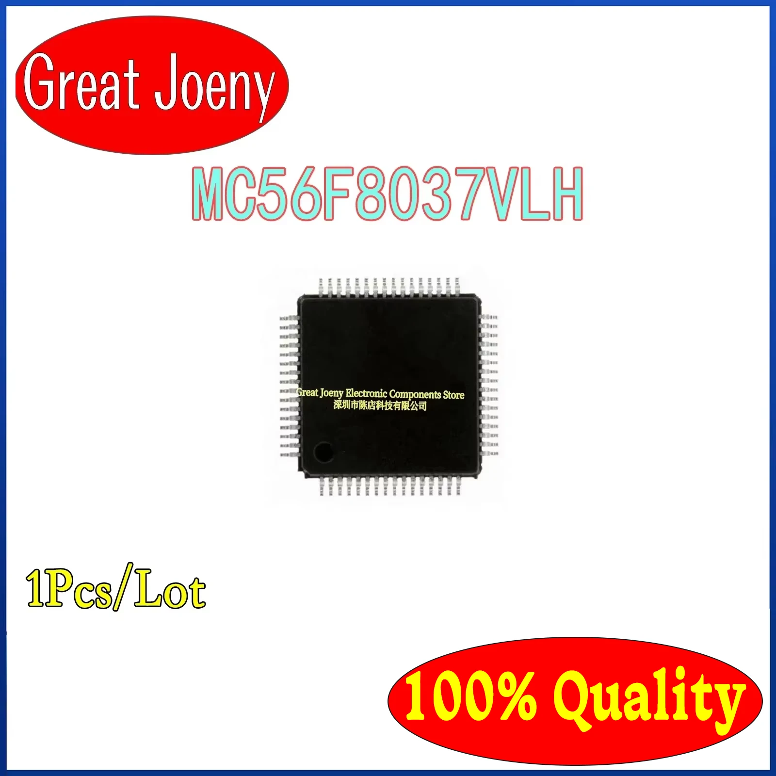 (1-10 Piece)100% New MC56F8037 MC56F8037VLH IC MCU Chipset LQFP-64 Chipset Bulk Best Price PC shell