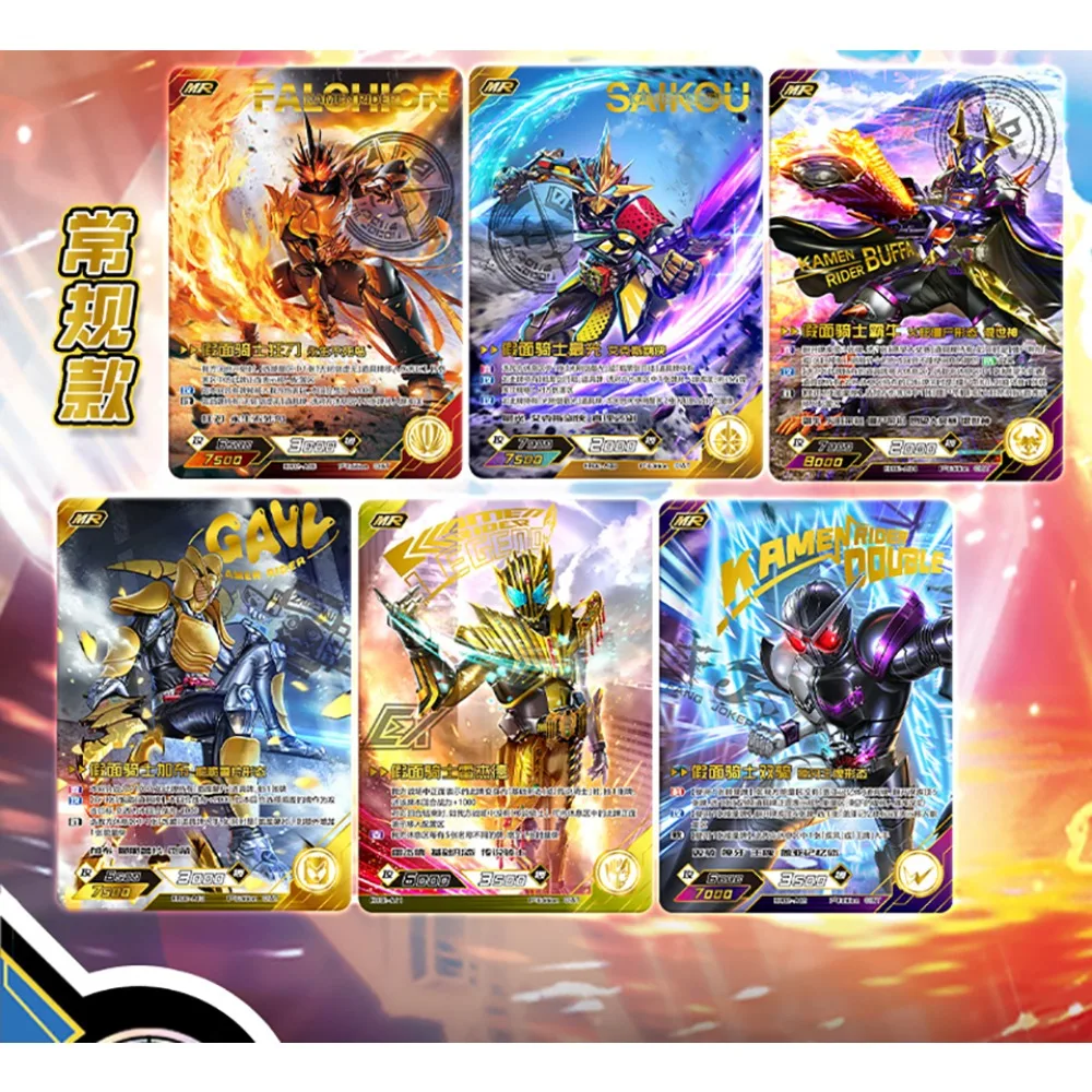Tarjetas de colección originales Kayou Kamen Rider, serie Hero Battle, edición mejorada competitiva, tarjetas de colección, regalos para seguidores