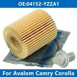 1/6/10PCS Car Oil Filter 04152-YZZA1 For TOYOTA ALPHARD AURIS AVALON CAMRY COROLLA HIGHLANDER RAV4 LEXUS ES GS IS NX RX 2.5 3.5