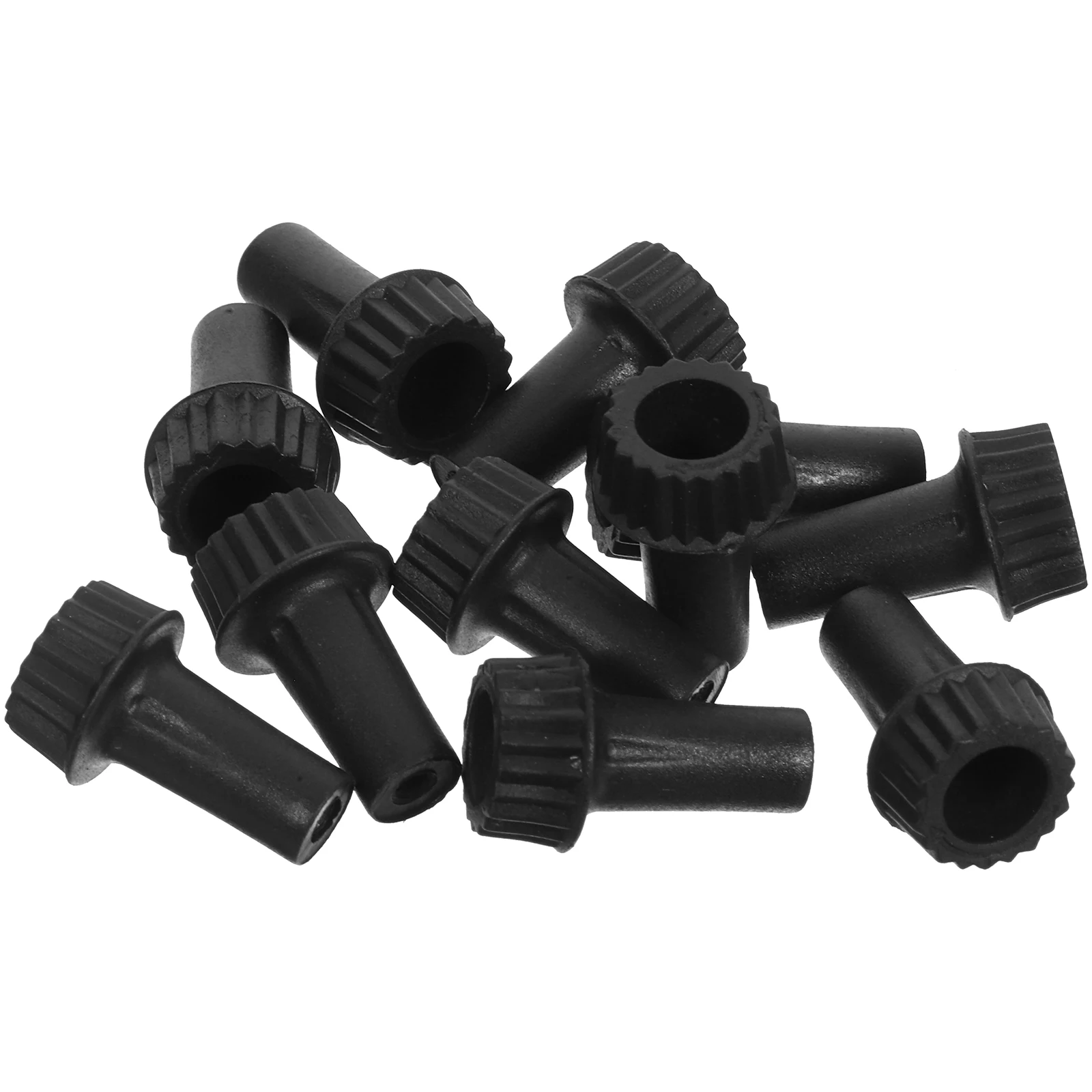 

10 E26 Lamp Switch Knobs Black 1 967x0 51inch Standard Light Socket Replacement On Off Twist Control Accessories