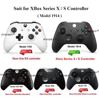 Ensemble complet de boutons de coque eXtremeRate ASR pour manette Xbox Core (manette Xbox Series X et S) - Noir texturé diamant 8 best sales Coque de manette Xbox Series S - №4