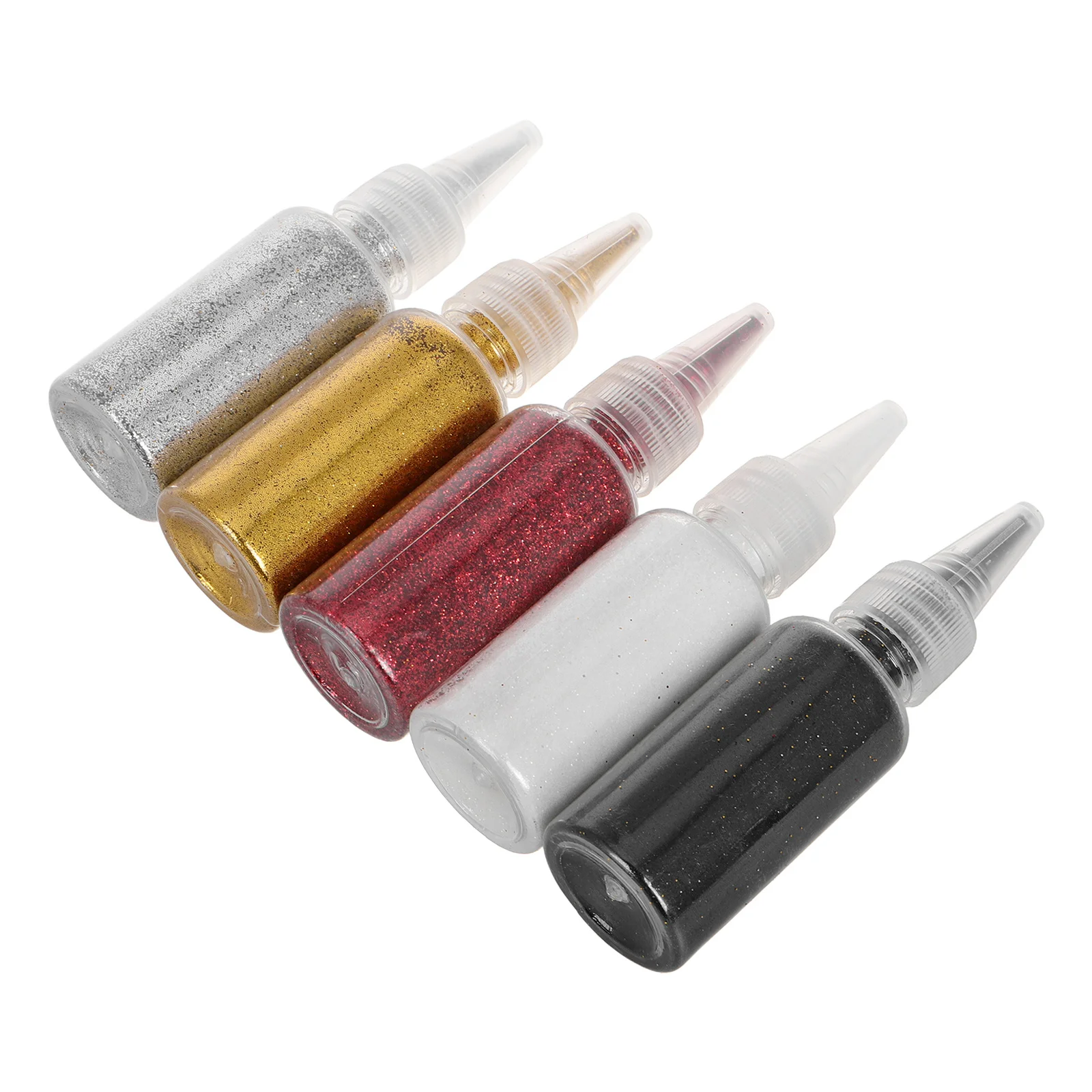 

5Pcs Glitter Powder for Nail Art Sparkling Manicure Decorations Longlasting Dazzling Sequins Crafts Nail Art Glitters