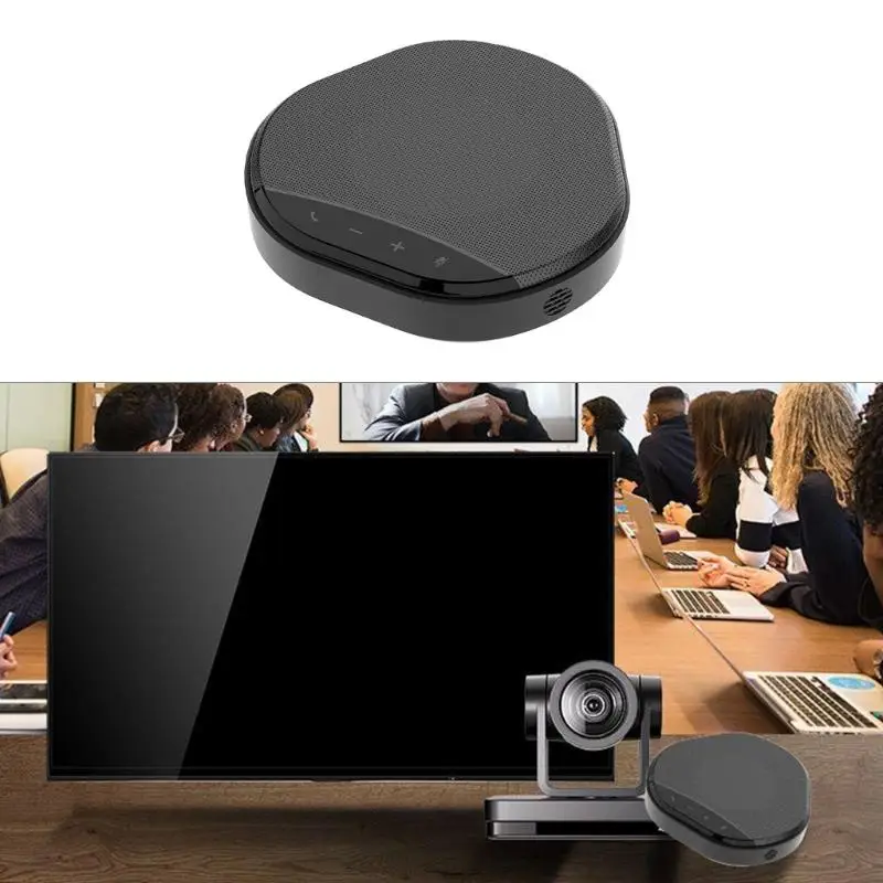 M6 Speakerphone 360°Voice Pickup Conference Speaker Microphone Cancellation 2023