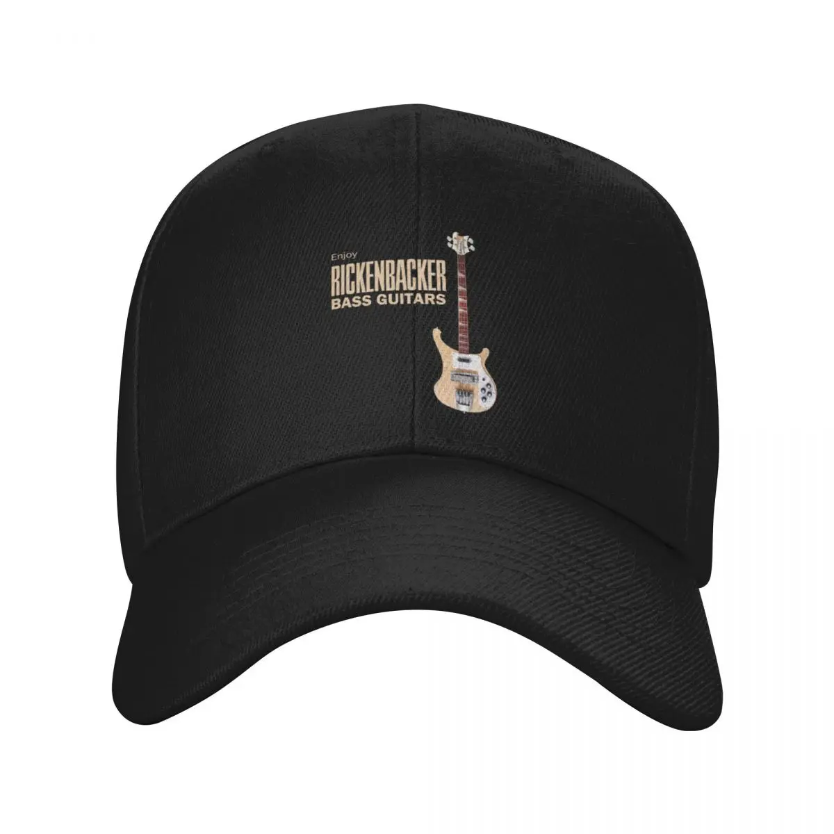 

Enjoy Rickenbacker Bass Guitars Essential T-Shirt Baseball Cap sun hat Funny hats Golf Wear fashionable Sun Hats For Women Men's