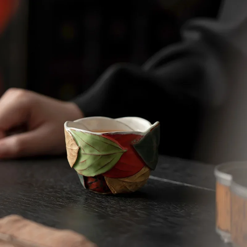 

Purely handmade, leaves, tea tasting, teacups, firewood burning, handmade