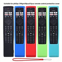 Silicone Case Fit for Philips Smart TV Remote Control 50PUS8106/12 55PUS8106/12 43PUS7406/12 Protective Cover Anti-Slip
