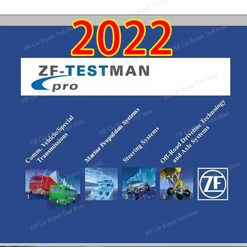 Для ZF Testman Pro Development 10.5 [2022] Программное обеспечение для автоматического обслуживания автомобилей
