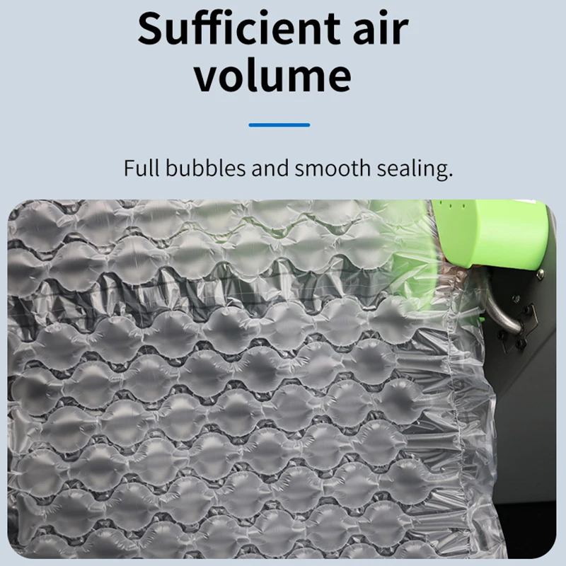 110V/220V Air Cushion Machine Bubble Wrap Machine Automatic Inflatable Packaging Machine Heat Sealing Air Pillow Bag Buffer
