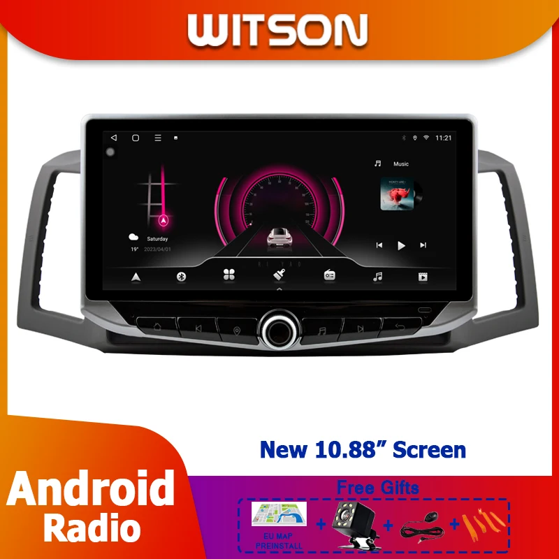 WITSON Car Radio For JEEP Grand Cherokee 2004-2007 GPS Multimedia Player 10.88