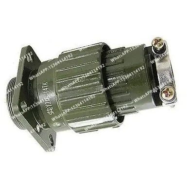 Y2M-14TK AC 500V 5A Male 14 Pins Circular Connector Olive