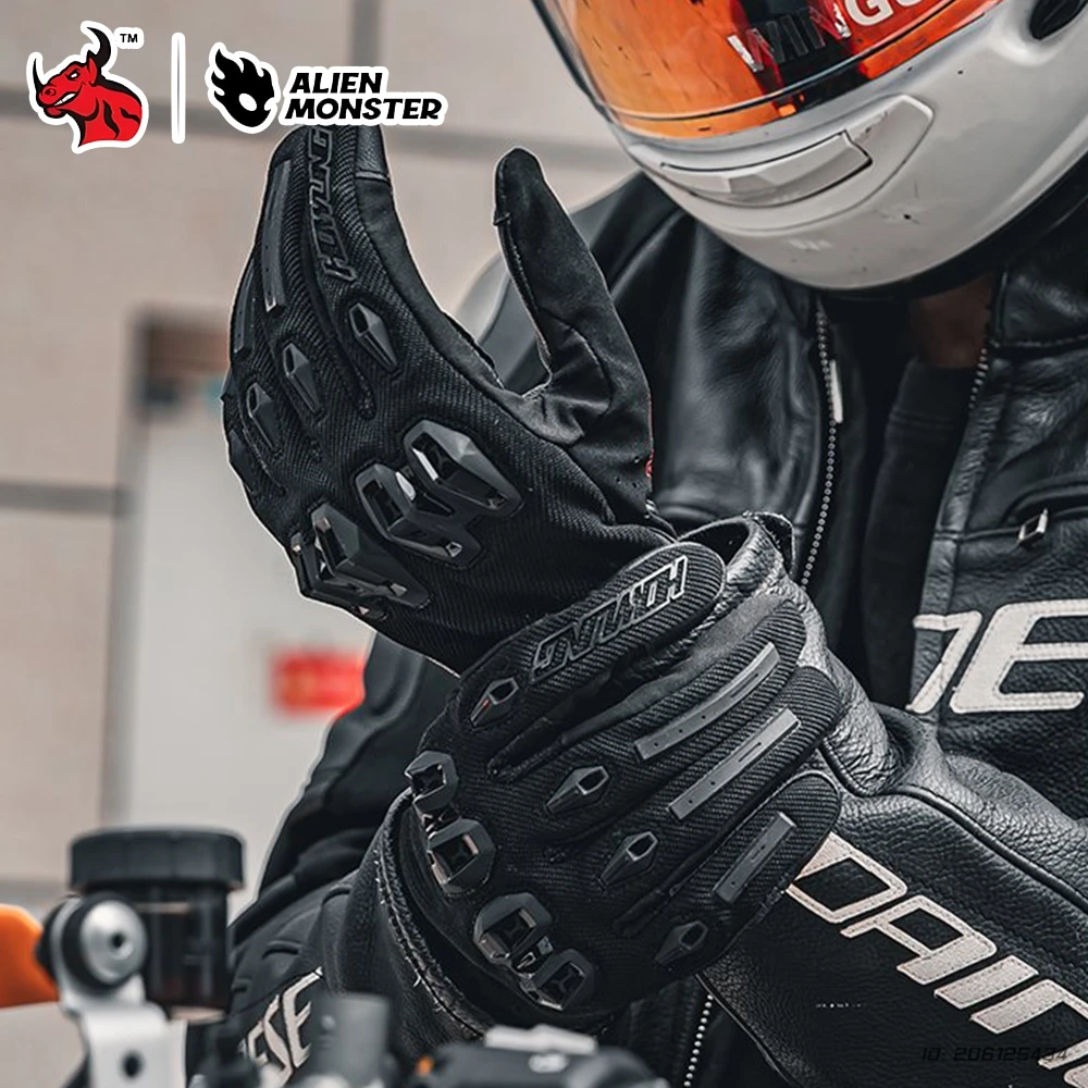 

Off-Road Motorcycle Gloves CE Certified for Safety Breathable Mesh Armor Protection for Dirt Bike and Motocross Riding