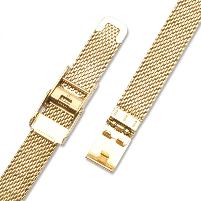 Metal Steel Watch Strap Ladies Watch Belt  Accessories for Julius Small Dial 8 10 12 14 16 20mm Quartz Watch Women's Strap