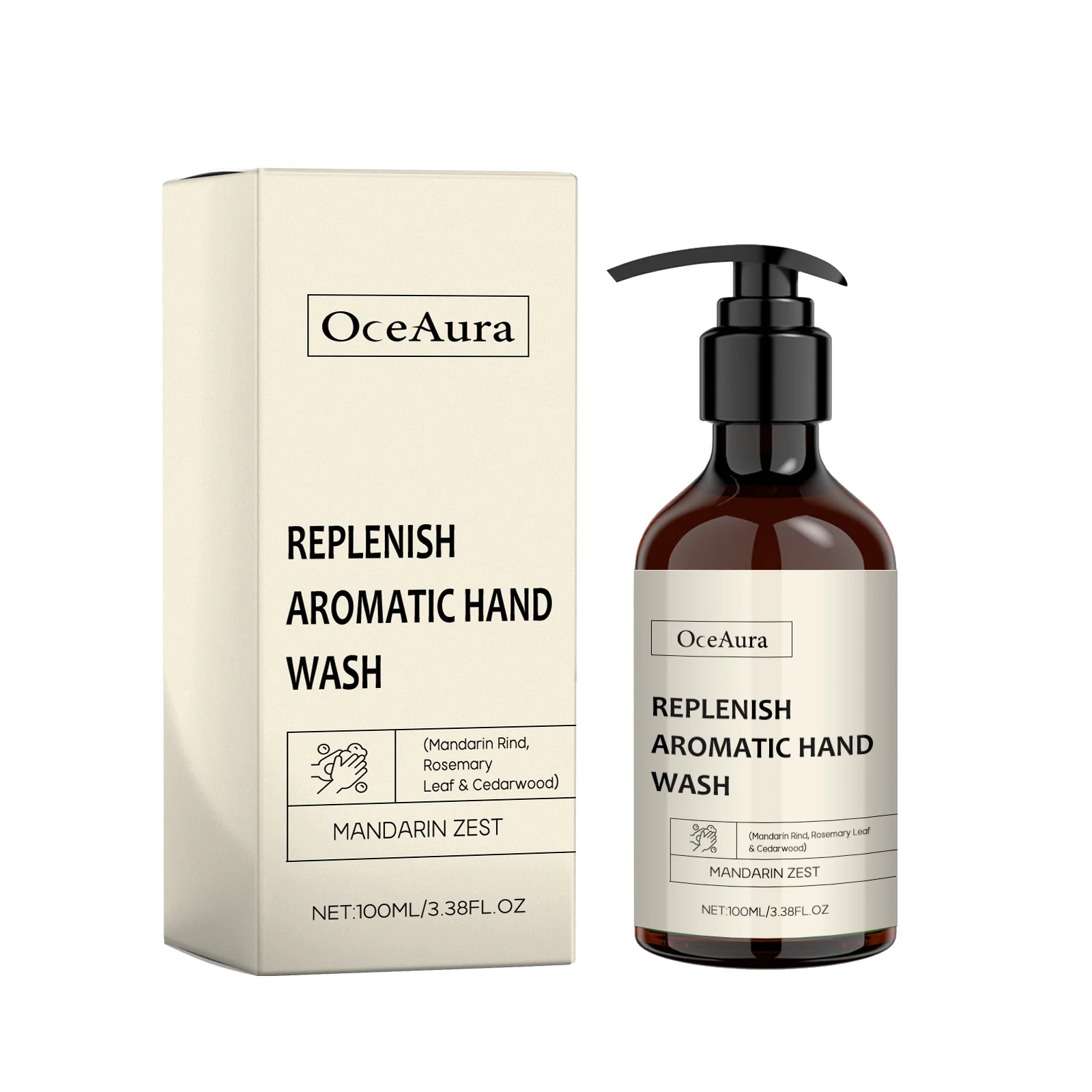 Aromatic Hand Sanitizer Deep Cleaning Non-Irritating Removes Dirt Lasting Fragrance Skin Smoothing Brightening Nourish Hand Wash