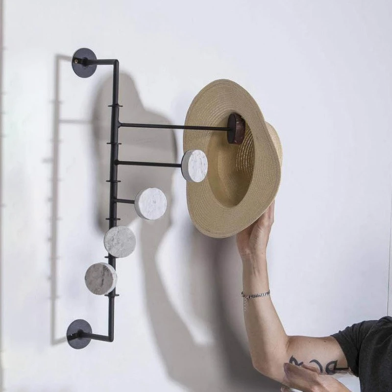 hangers, high-end marble decorative hooks for soft-furnished villas