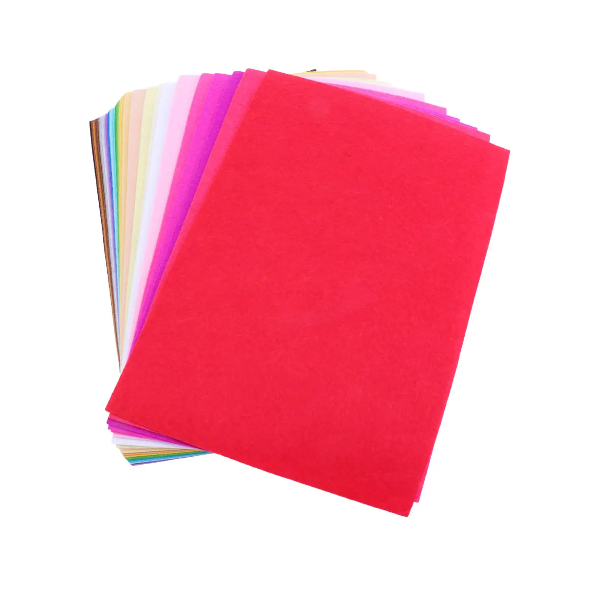 

40pcs Colored Cloth Durable Diy Felt Chips Safe DIY Craft Decoration Non Woven Fabric Sewing Slices Art Supplies Gifts