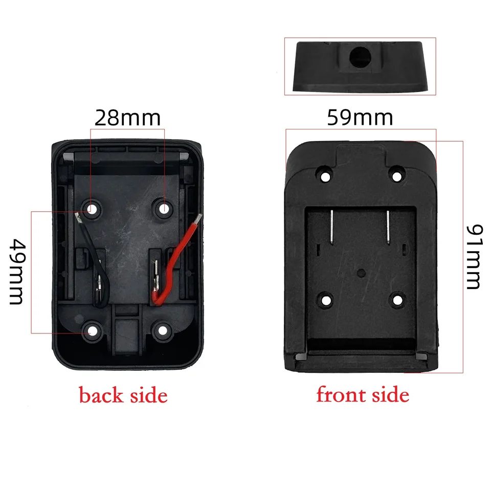 Adattatore per batteria MT 18 V per adattatore A3 con connettore al litio progettato per uso multi marca (da MT a A3/2106 Adattatore per batteria MT 18 V per adattatore A3 con connettore al litio progettato per uso multi marca (da MT a A3/2106