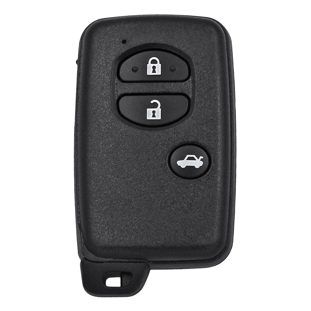 Ecuslles 3 Buttons Smart Prox Keyless Go Remote Key 433Mhz 4D Chip for Subaru Forester WRX Impreza 271451-6920 14AER