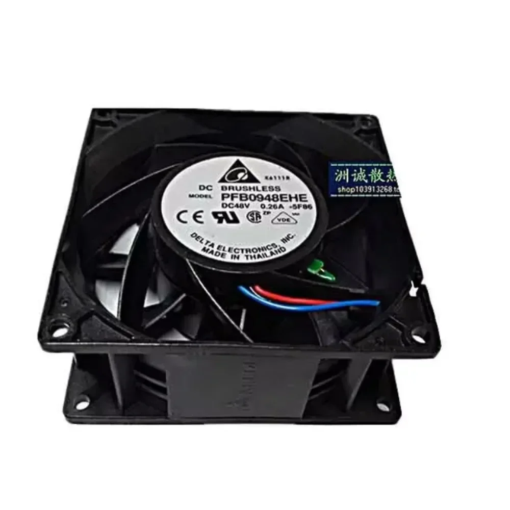 

Delta Electronics PFB0948EHE 5F86 DC 48V 0.26A 90x90x38mm Cooling Fan
