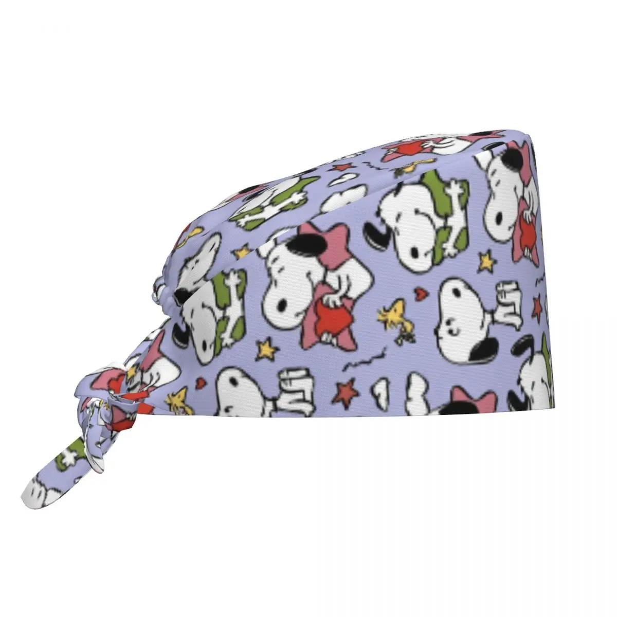 Snoopy Collage belleza mascota veterinario gorra quirúrgica dibujos animados mascota cuidado agencia veterinario trabajo médico sombreros gorra Casual Unisex     Gorro exfoliante