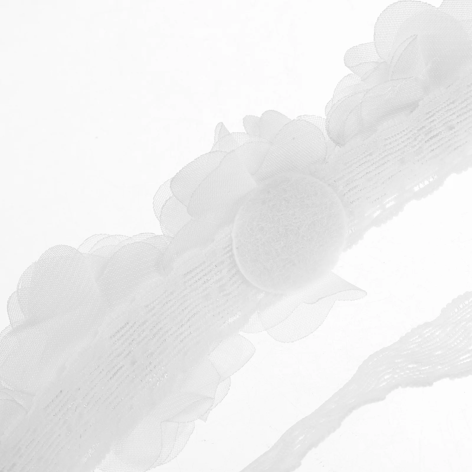 

2 шт. аксессуаров для волос в виде цветка, милые резинки для волос, эластичные, удобные, идеальный подарок для принцессы, головной убор